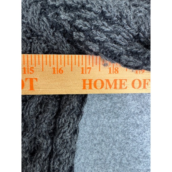 Aran Crafts Ireland 100% Irish Merino Wool Cable Knit Button Cardigan  Sz S - Picture 6 of 8